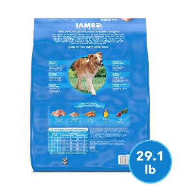 Image showing  ProActive Health Adult Optimal Weight Chicken Recipe Dry Dog Food, 29.1 lb. Bag