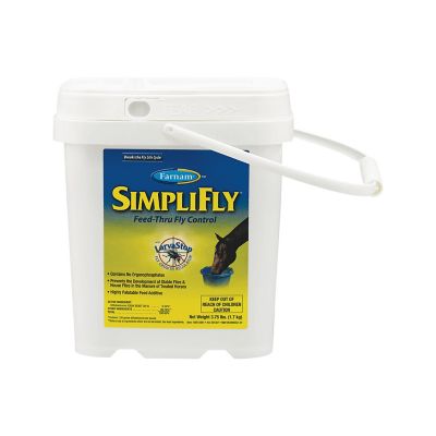 Image showing  SimpliFly Feed-Thru Fly Control for Horses, 4.15 lb.