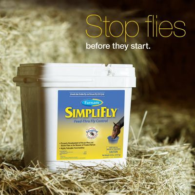 Image showing  SimpliFly Feed-Thru Fly Control for Horses, 4.15 lb.