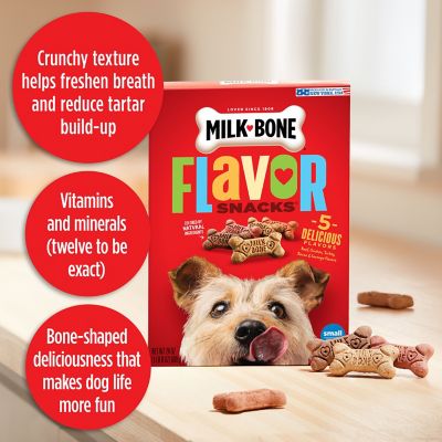 Image showing  Beef, Chicken, Turkey and Bacon Flavor Meaty Dog Biscuit Treats, 7 lb.