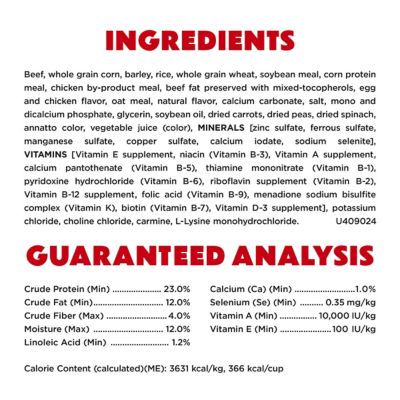 Image showing  Originals Adult Farm-Raised Beef Formula Dry Dog Food, Made with Real Meat