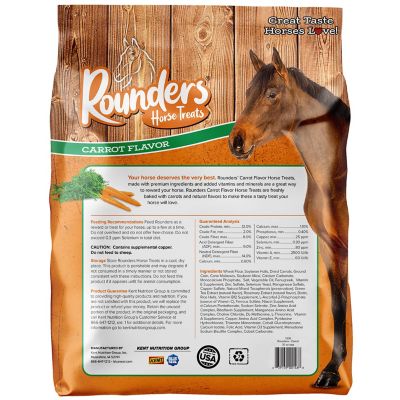 Image showing  Carrot Flavor Horse Treats, 30 oz.