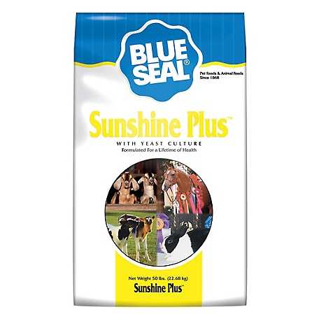 Blue Seal Sunshine Plus Pellet Horse Supplement, 50 lb.