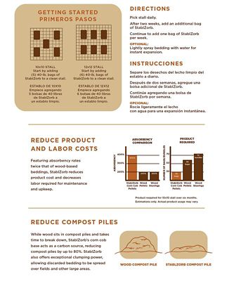 Image showing  Corn Cob Horse Bedding, 40 lb.