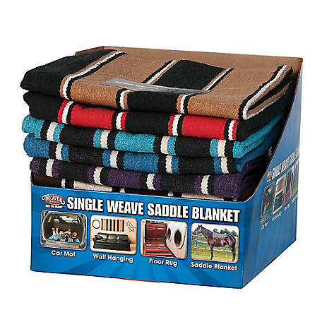 Weaver Leather Single Weave Saddle Blanket, 15 in. x 30.5 in.