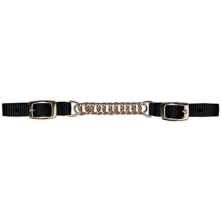 Weaver Leather 4-1/2 in. Nylon Flat-Link Chain Curb Strap