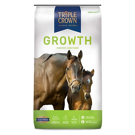 Triple Crown Growth Horse Feed, 50 lb. Bag