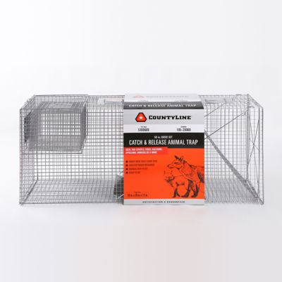 Image showing  1-Door Catch-and-Release Live Animal Trap, 58 in. x 17 in. x 26 in.