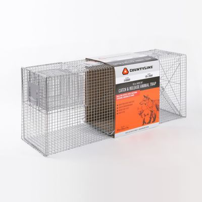 Image showing  1-Door Catch-and-Release Live Animal Trap, 58 in. x 17 in. x 26 in.
