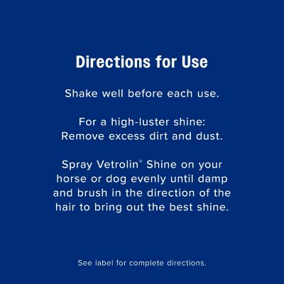 Image showing 6 th Farnam Vetrolin Shine Premium Equine Sheen and Conditioner, 32 oz.