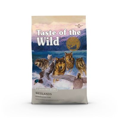 Taste of the Wild Wetlands Canine Recipe with Roasted Fowl Dry Dog Food