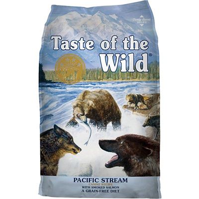 Taste of the Wild Pacific Stream Canine Recipe with Smoke-Flavored Salmon Dry Dog Food