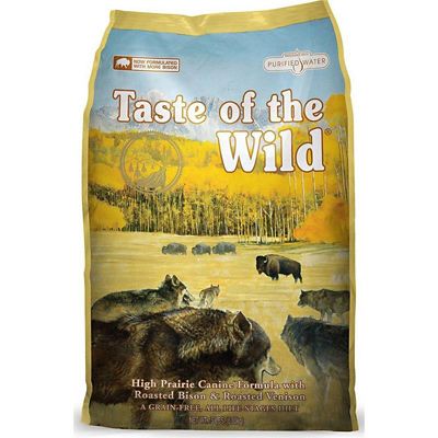 Taste of the Wild High Prairie Canine Recipe with Roasted Bison & Roasted Venison Dry Dog Food