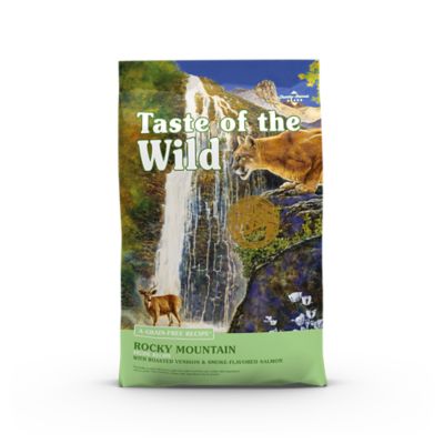 Taste of the Wild Rocky Mountain Feline Recipe with Roasted Venison & Smoke-Flavored Salmon Dry Cat Food