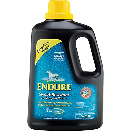 Farnam Endure Sweat-Resistant Fly Spray for Horses , 1 gal.