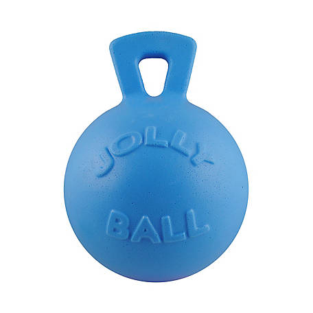 Horsemen's Pride Jolly Ball Horse Toy, 10 in., Blueberry Scent