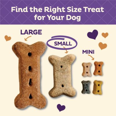 Image showing  P-Nuttier Oven Baked Dog Biscuit Treats, Small Dog, 20 oz.