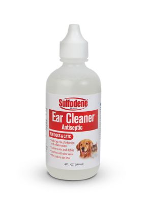 Sulfodene Ear Cleaner Antiseptic for Dogs and Cats, 4 oz.