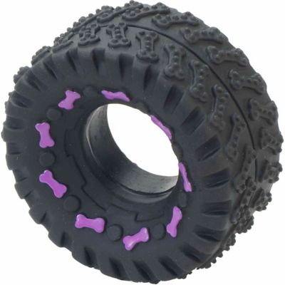 Spot Vinyl Tire Dog Toy