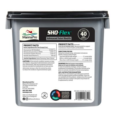 Image showing  Sho-Flex Joint Health Horse Supplement, 5 lb.
