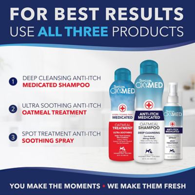 Image showing 9 th TropiClean OxyMed Medicated Anti itch Spray for Pets, 8oz