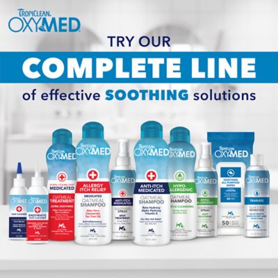 Image showing 5 th TropiClean Oxy-Med Shampoo 20 oz.