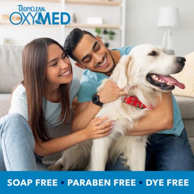 Image showing 6 th TropiClean Oxy-Med Shampoo 20 oz.