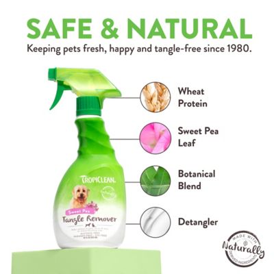 Image showing  Sweet Pea Tangle Remover Spray for Pets, 16oz