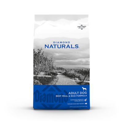 Diamond Naturals Adult Beef Meal & Rice Formula Dry Dog Food Dogs love it