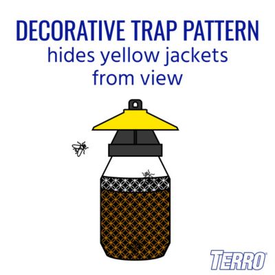 Image showing 9 th TERRO Poison-Free Reusable Yellow Jacket and Flying Insect Trap