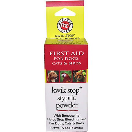 Miracle Care Kwik Stop Styptic Powder for Dogs and Cats,  oz. at Tractor  Supply Co.