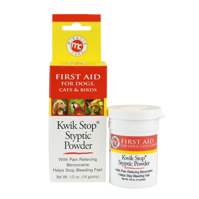 Image showing  Kwik Stop Pet Styptic Powder, 0.5 oz.