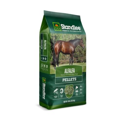 Image showing  Premium Western Forage Premium Alfalfa Hay Pellet Horse Feed, 40 lb.