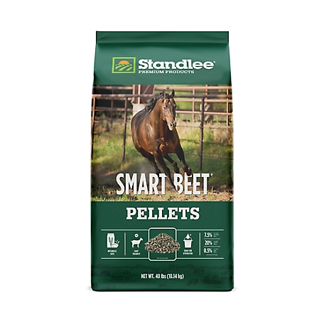 Standlee Premium Products Smart Beet Pellets, Beet Pulp Horse Feed, 40 lb.