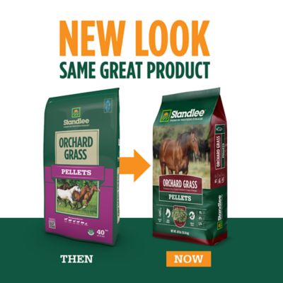 Image showing  Premium Western Forage Premium Orchard Grass Hay Pellet Horse Feed, 40 lb. Bag
