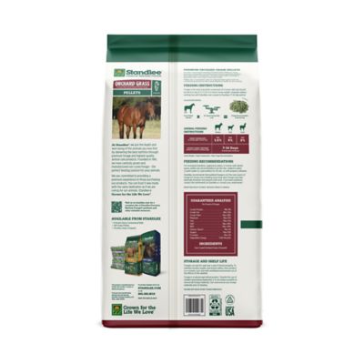 Image showing  Premium Western Forage Premium Orchard Grass Hay Pellet Horse Feed, 40 lb. Bag