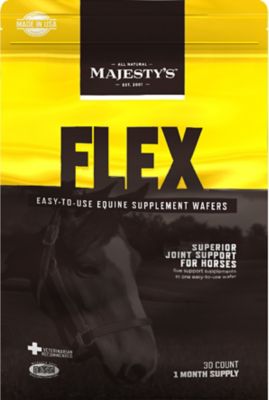 Majesty's Flex Wafer Joint Health Horse Supplement, 1.5 lb.