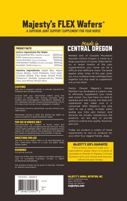 Image showing  Flex Wafer Joint Health Horse Supplement, 1.5 lb.