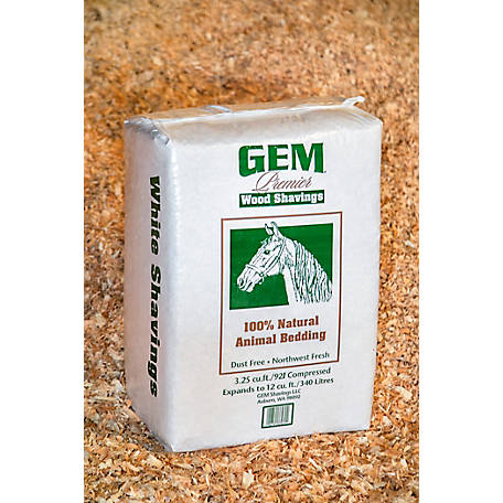 Gem White Wood Shavings Animal Bedding,  cu. ft. at Tractor Supply Co.