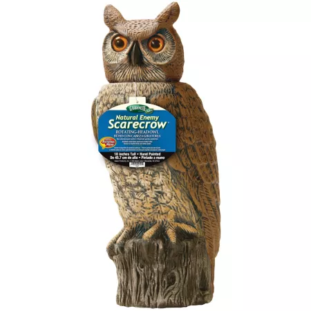 Dalen 18 in Rotating Head Owl Animal Repeller Scarecrows & Decoys