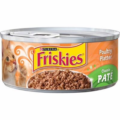 Friskies Classic All Life Stages Turkey Pate Wet Cat Food, 5.5 oz.