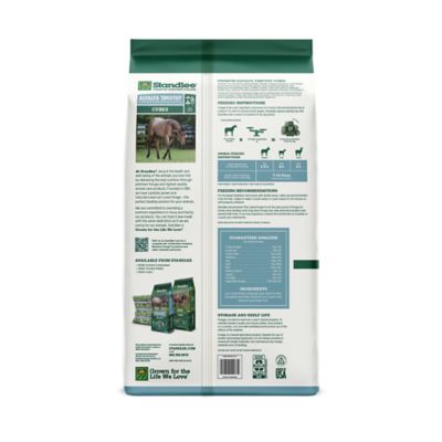 Image showing  Premium Western Forage Premium Alfalfa/Timothy Hay Cube Horse Feed, 40 lb.