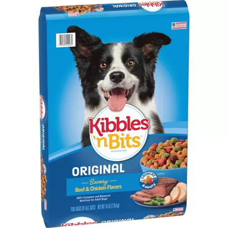 Kibbles 'n Bits Original All Life Stages Tasty Beef and Chicken Recipe – Dry Dog Food