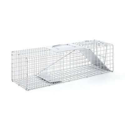 Image showing  1-Door Live Animal Cage Trap, 24 in. x 7 in. x 7 in.