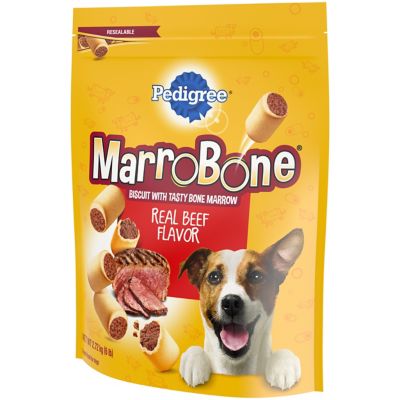 Image showing  Marrobone Beef Flavor Crunchy Dog Biscuit Treats, 6 lb.
