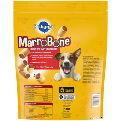 Image showing  Marrobone Beef Flavor Crunchy Dog Biscuit Treats, 6 lb.