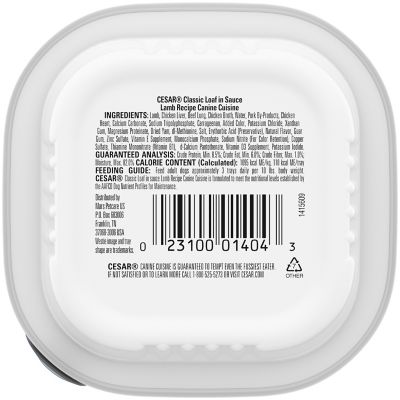 Image showing  Classic Loaf Lamb Recipe in Sauce Wet Dog Food, 3.5 oz.