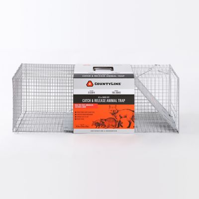 Image showing  1-Door Catch-and-Release Live Animal Trap, 42 in. x 15 in. x 15 in.