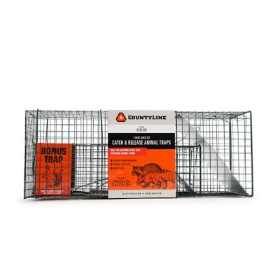 Image showing  1-Door Catch-and-Release Live Animal Traps, 2-Pack