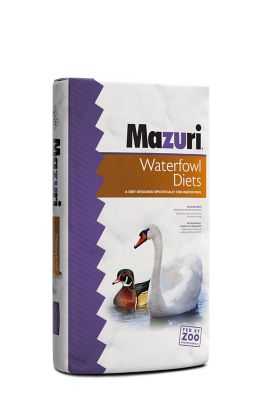 Mazuri Waterfowl Maintenance Duck & Geese Food, 50 Pound Bag